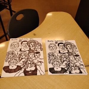 People Poster By Yen